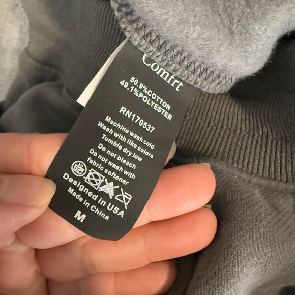 Comfrt Basic Shorts, Steel Grey, M - Picture 4 of 4